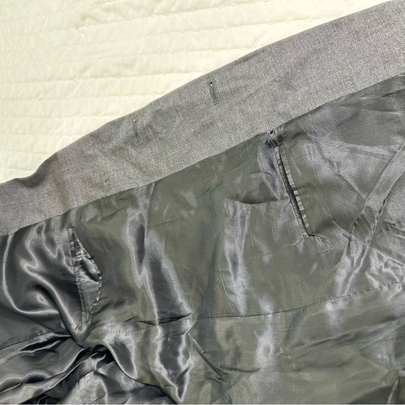 Chaps Ralph Lauren Wool Blend Dark Gray Blazer - Picture 9 of 16